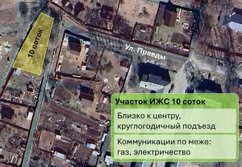 Участок в Тверская область, Конаковский муниципальный округ, Редкино ...