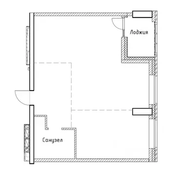 2-к кв. Приморский край, Владивосток ул. Сочинская, 17 (56.9 м)