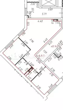 2-комнатная квартира: село Николо-Урюпино, улица Сергея Жадобкина, 1 ...