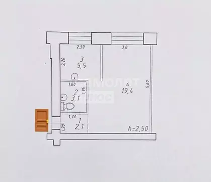 1-к кв. Хабаровский край, Комсомольск-на-Амуре Советская ул., 23 (30.1 ...