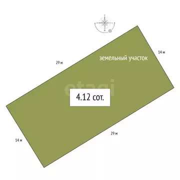 Участок в Искитимский район, Мичуринский сельсовет, садовое ...