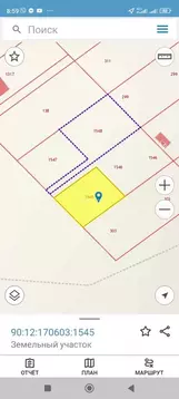 Участок в Крым, Симферопольский район, Трудовское с/пос, с. ...