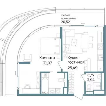 2-к кв. Крым, Саки ул. Морская (81.02 м)