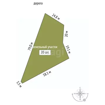 Участок в Ленинградская область, Кировский район, Приладожский ...