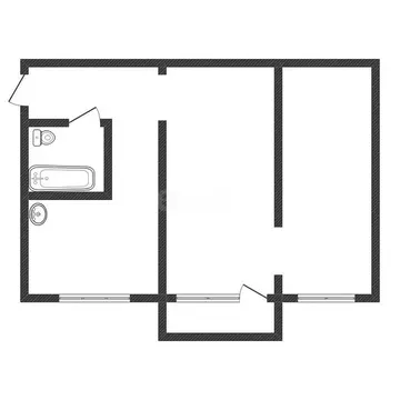 2-комнатная квартира: Бийск, Ленинградская улица, 60 (45.8 м)