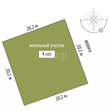 Участок в Тюменская область, Тюменский муниципальный округ, ...