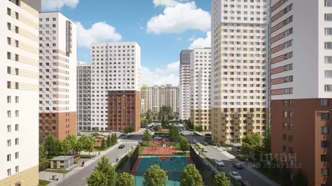 1-к кв. Московская область, Ленинский городской округ, д. Сапроново, ...