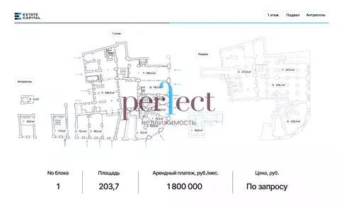 Торговая площадь в Москва Мясницкая ул., 8/2 (75 м)