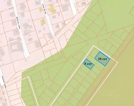 Участок в Татарстан, Казань ул. 1-я Вознесенская (5.0 сот.)