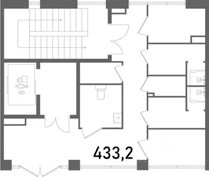 Помещение свободного назначения в Москва 2-й Павелецкий проезд, 7 (433 ...