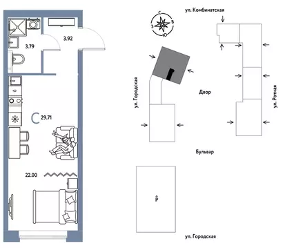 Студия Свердловская область, Екатеринбург муниципальное образование, ...