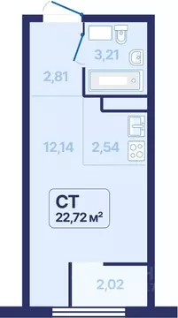 Студия Свердловская область, Екатеринбург просп. Космонавтов, 9 (22.72 ...