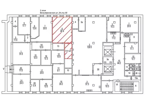 Офис в Москва Зверинецкая ул., 7 (51 м)