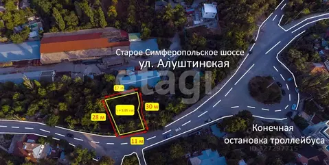 Участок в Крым, Ялта муниципальный округ, Краснокаменка пгт ул. ...