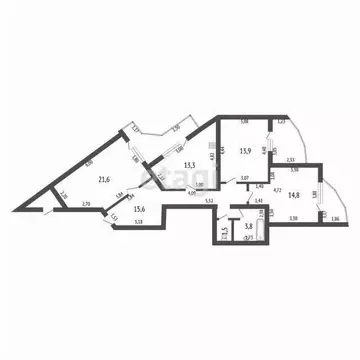 3-к кв. Башкортостан, Стерлитамак Солнечный мкр, ул. Караная Муратова, ...