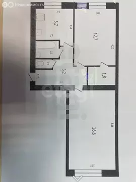 2-комнатная квартира: Комсомольск-на-Амуре, проспект Первостроителей, ...