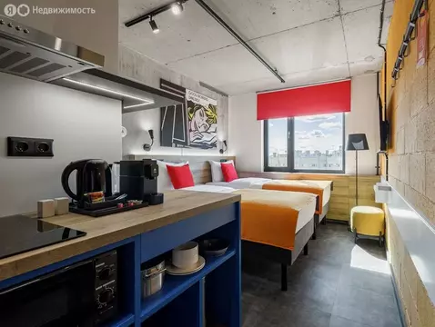 Квартира-студия: Санкт-Петербург, улица Орджоникидзе, 44А (24.32 м)