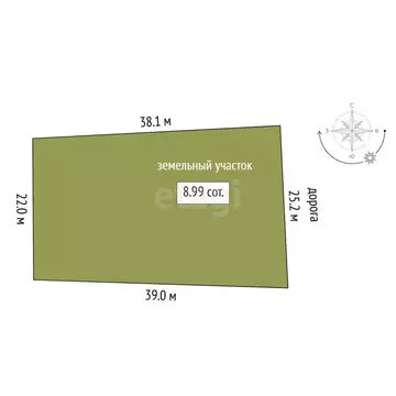 Участок в Тюменская область, Нижнетавдинский муниципальный округ, ...