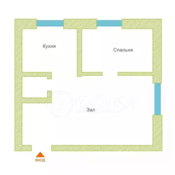 2-к кв. Дагестан, Махачкала ул. Магомеда Ярагского, 83 (30.0 м)