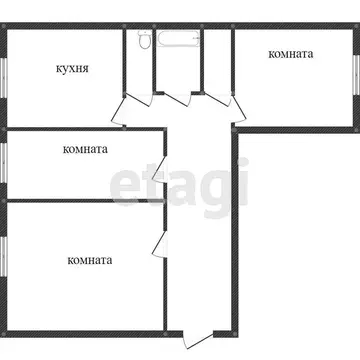 3-комнатная квартира: Миасс, улица Ветеранов, 11 (66.3 м)