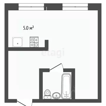 Студия Тюменская область, Тюмень Рощино мкр, ул. Александра ...