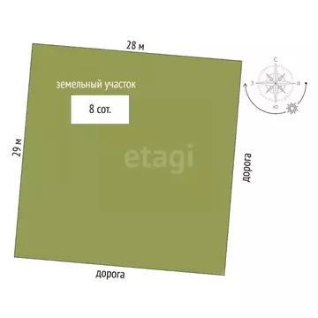 Участок в Тюменская область, Тюменский муниципальный округ, д. ...