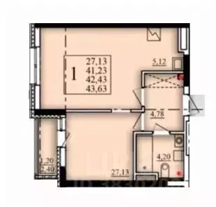 1-к кв. Башкортостан, Уфа Затон-Восточный жилрайон, Паруса жилой ...