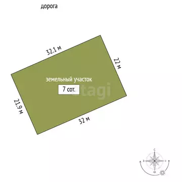 Участок в Мазанка, улица Мира (7 м)