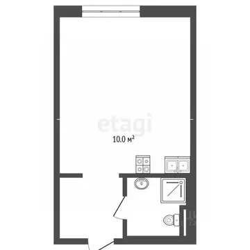 Студия Москва ул. Большое Понизовье, 8 (20.0 м)