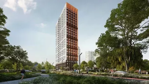 1-к кв. Тюменская область, Тюмень Таежная ул., 12 (38.36 м)