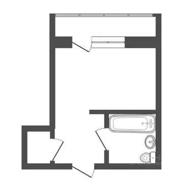 Студия Тюменская область, Тюмень Антипино мкр, ул. Буденного, 1Ак1 ...