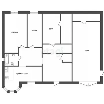 Дом в Тюменская область, Тюменский муниципальный округ, с. Кулаково ...