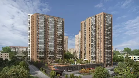 2-к кв. Нижегородская область, Нижний Новгород Ветеринарная ул. (51.55 ...