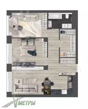 3-комнатная квартира: Владивосток, улица Маковского, 55к4 (69.1 м)