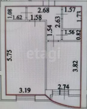 1-к кв. Пензенская область, Пенза Тернопольская ул., 18 (39.1 м)