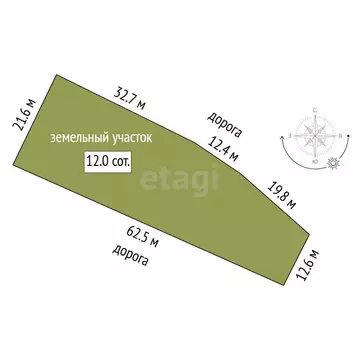 Участок в Тюмень, садовое товарищество Березняки-2, Липовая улица (12 ...