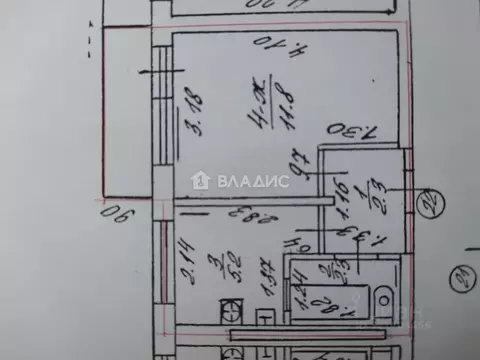 1-к кв. Калининградская область, Гурьевский муниципальный округ, пос. ...