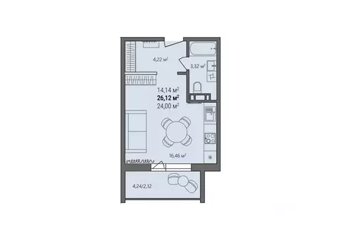 Студия Челябинская область, Челябинский городской округ, пос. Западный ...