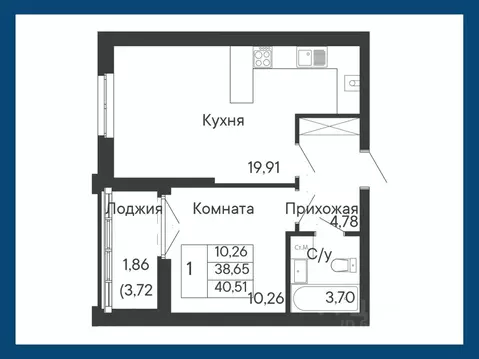 1-к кв. Ростовская область, Ростов-на-Дону Ривьера жилой квартал,  ...