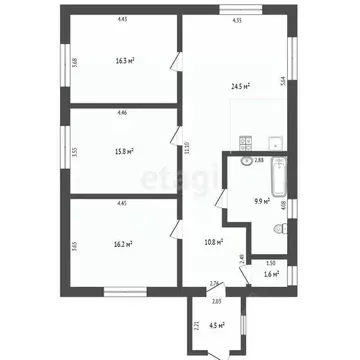 Дом в Тюменская область, Тюмень Парфеново мкр, пер. Безноскова (99 м)