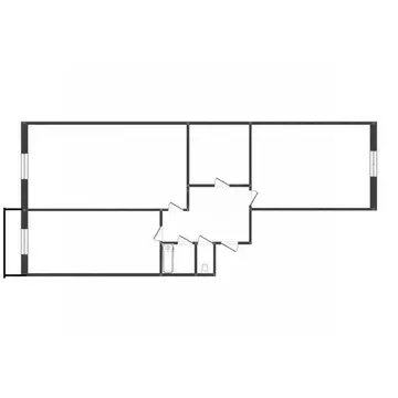 2-к кв. Костромская область, Кострома Кинешемское ш., 34а (57.0 м)