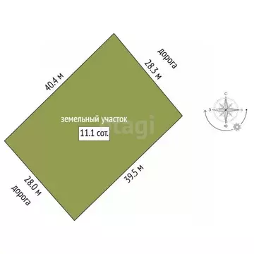 Участок в Архангельская область, Архангельск Малое Никольское ТСН,  ...