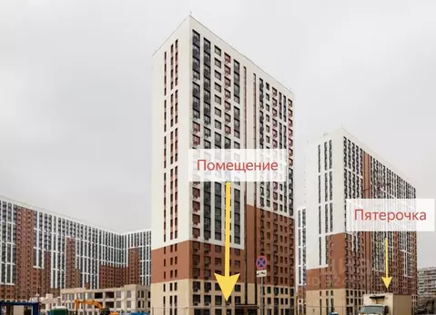 Торговая площадь в Московская область, Балашиха Новое Павлино мкр, ...