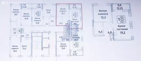 1-комнатная квартира: Чебоксары, Гражданская улица, 93 (40.6 м)