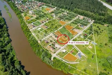 Участок в Новосибирская область, Новосибирский район, Новолуговской ...