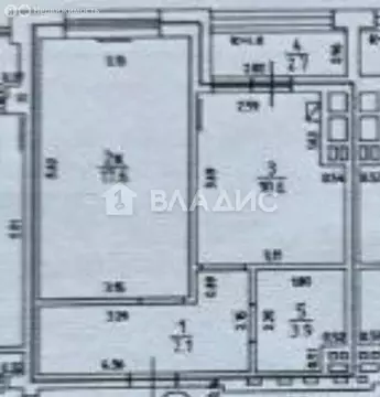 1-комнатная квартира: Калининград, улица Генерал-фельдмаршала ...