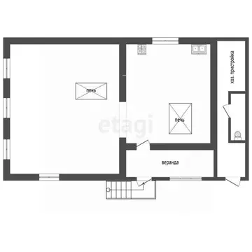 Дом в Вологодская область, Харовск Пустораменская ул., 26 (32 м)