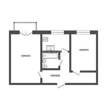 2-комнатная квартира: Петропавловск-Камчатский, Кроноцкая улица, 4 ...