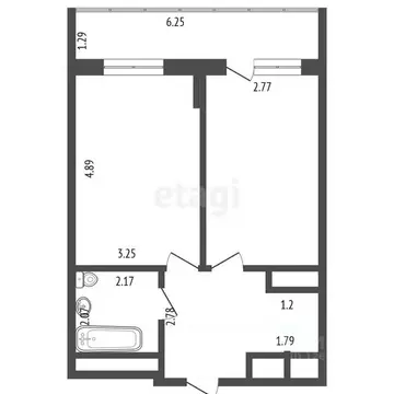 1-к кв. Московская область, Реутов Юбилейный просп., 67 (42.4 м)