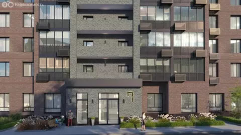 Квартира-студия: Домодедово, микрорайон Авиационный, улица Жуковского, ...